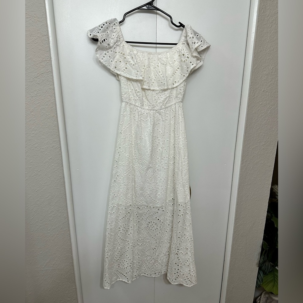 ABOUND (Nordstrom) white eyelet dress